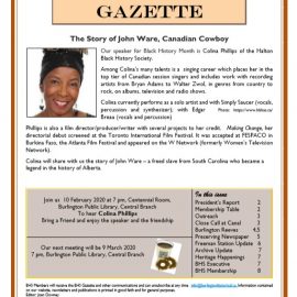 February 2020 Gazette