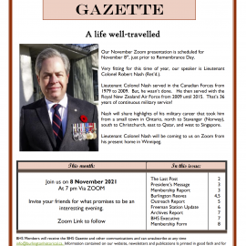 November 2021 Gazette