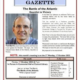 October 2022 Gazette