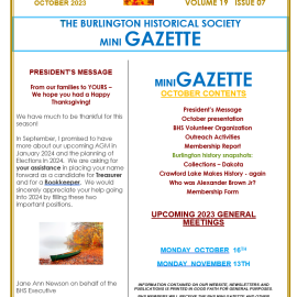 October 2023 Gazette