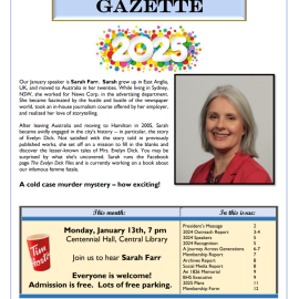 January 2025 Gazette