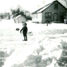 Brant Avenue (now Brock Avenue), winter 1947-1948