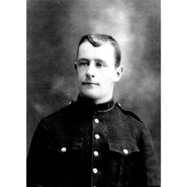 James F. Garry in Boer War uniform 1899