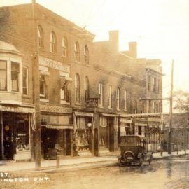 Brant St after rain 1919